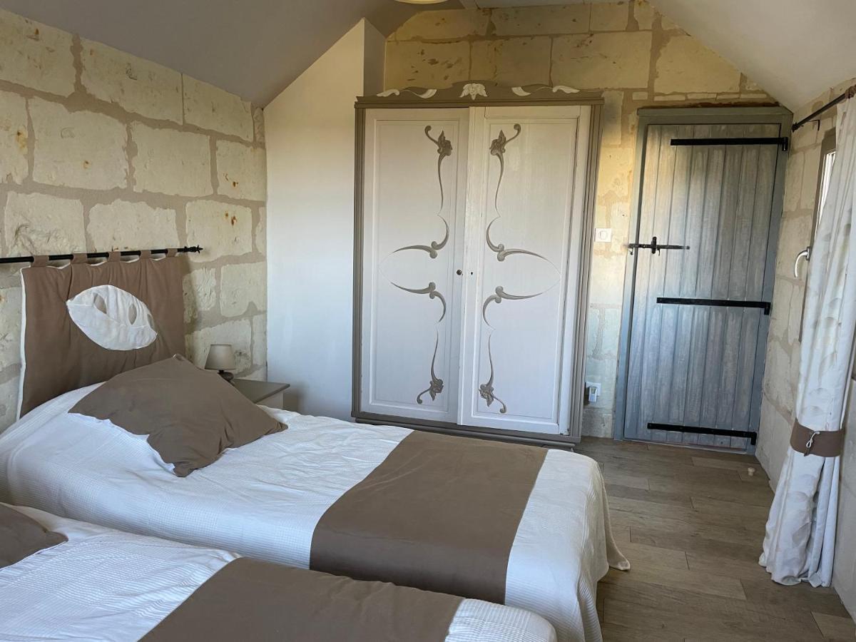 Вилла L'Escale Troglo Au Bord De La Loire Souzay-Champigny Экстерьер фото